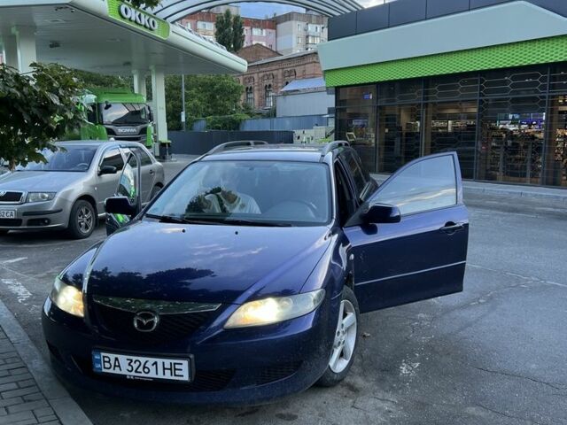 Синий Мазда 6, объемом двигателя 2 л и пробегом 3 тыс. км за 3400 $, фото 1 на Automoto.ua