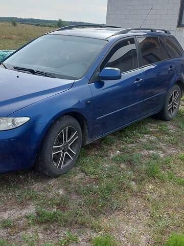 Синий Мазда 6, объемом двигателя 2 л и пробегом 340 тыс. км за 3000 $, фото 6 на Automoto.ua