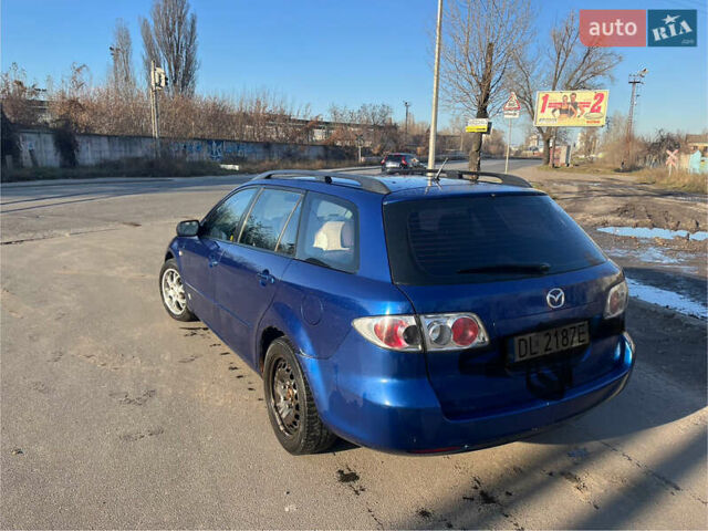 Синий Мазда 6, объемом двигателя 1.9 л и пробегом 250 тыс. км за 2400 $, фото 6 на Automoto.ua