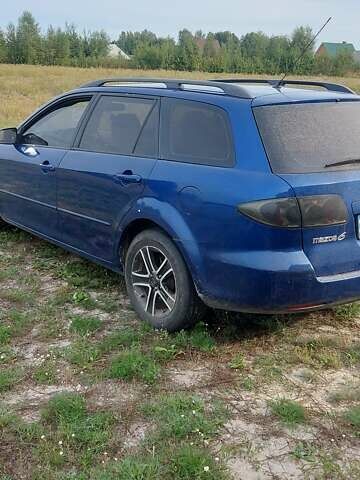 Синий Мазда 6, объемом двигателя 2 л и пробегом 340 тыс. км за 3000 $, фото 5 на Automoto.ua
