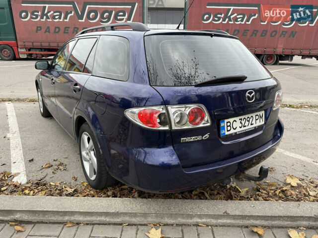 Синій Мазда 6, об'ємом двигуна 2 л та пробігом 230 тис. км за 4500 $, фото 5 на Automoto.ua