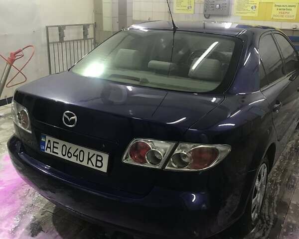 Синий Мазда 6, объемом двигателя 1.8 л и пробегом 200 тыс. км за 4200 $, фото 3 на Automoto.ua