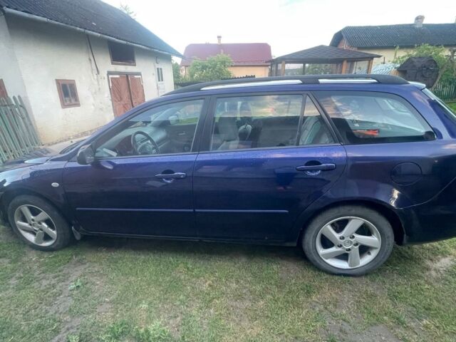 Синий Мазда 6, объемом двигателя 2 л и пробегом 274 тыс. км за 3150 $, фото 3 на Automoto.ua