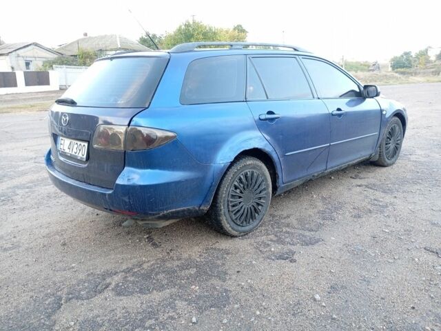 Синий Мазда 6, объемом двигателя 2 л и пробегом 377 тыс. км за 1950 $, фото 2 на Automoto.ua