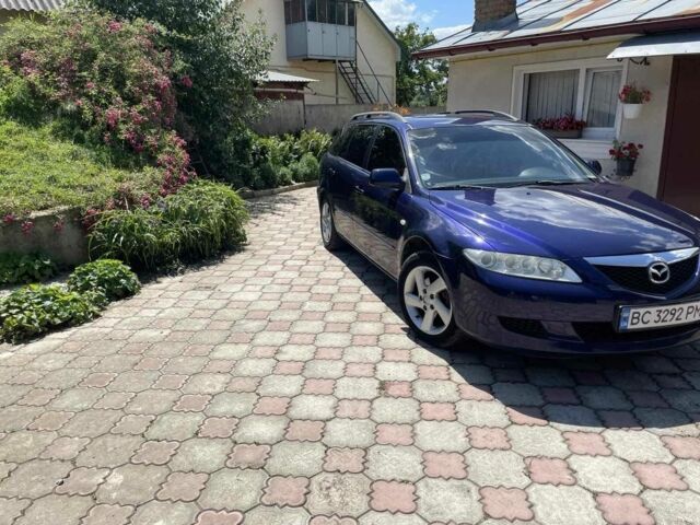 Синий Мазда 6, объемом двигателя 2 л и пробегом 226 тыс. км за 3600 $, фото 1 на Automoto.ua