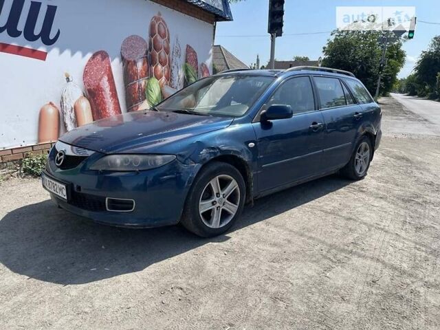 Синий Мазда 6, объемом двигателя 1.8 л и пробегом 330 тыс. км за 2700 $, фото 3 на Automoto.ua