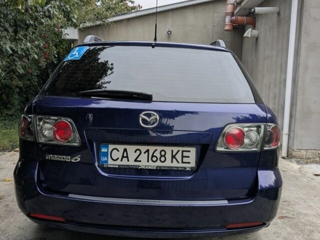 Синий Мазда 6, объемом двигателя 1.8 л и пробегом 216 тыс. км за 5500 $, фото 2 на Automoto.ua