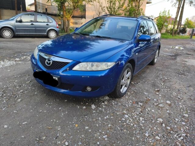 Синий Мазда 6, объемом двигателя 2 л и пробегом 270 тыс. км за 1301 $, фото 1 на Automoto.ua