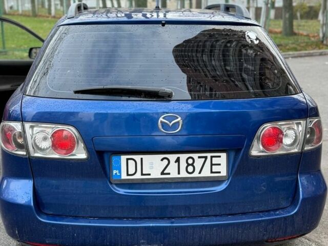 Синий Мазда 6, объемом двигателя 2 л и пробегом 221 тыс. км за 1800 $, фото 4 на Automoto.ua