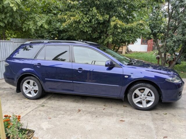 Синий Мазда 6, объемом двигателя 1.8 л и пробегом 216 тыс. км за 5500 $, фото 3 на Automoto.ua