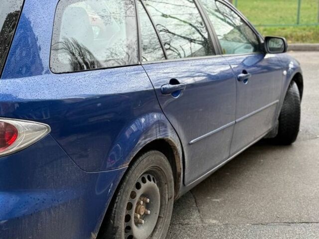 Синий Мазда 6, объемом двигателя 2 л и пробегом 221 тыс. км за 1800 $, фото 3 на Automoto.ua