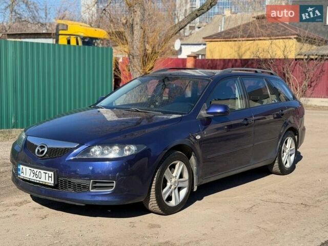 Синий Мазда 6, объемом двигателя 1.8 л и пробегом 231 тыс. км за 3600 $, фото 3 на Automoto.ua