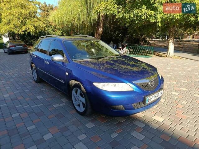Синій Мазда 6, об'ємом двигуна 2 л та пробігом 268 тис. км за 4500 $, фото 1 на Automoto.ua