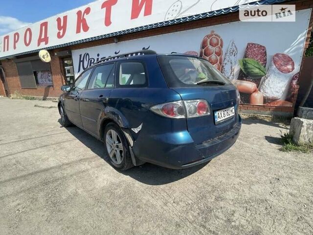 Синий Мазда 6, объемом двигателя 1.8 л и пробегом 330 тыс. км за 2700 $, фото 4 на Automoto.ua