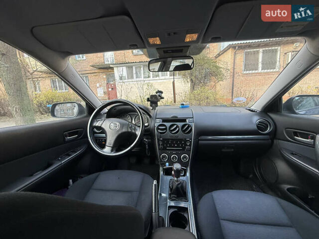 Синий Мазда 6, объемом двигателя 1.8 л и пробегом 200 тыс. км за 2500 $, фото 10 на Automoto.ua