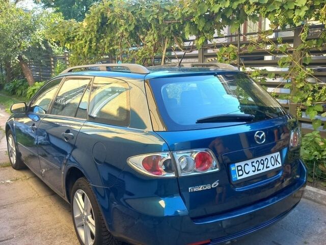 Синий Мазда 6, объемом двигателя 2 л и пробегом 249 тыс. км за 3600 $, фото 3 на Automoto.ua