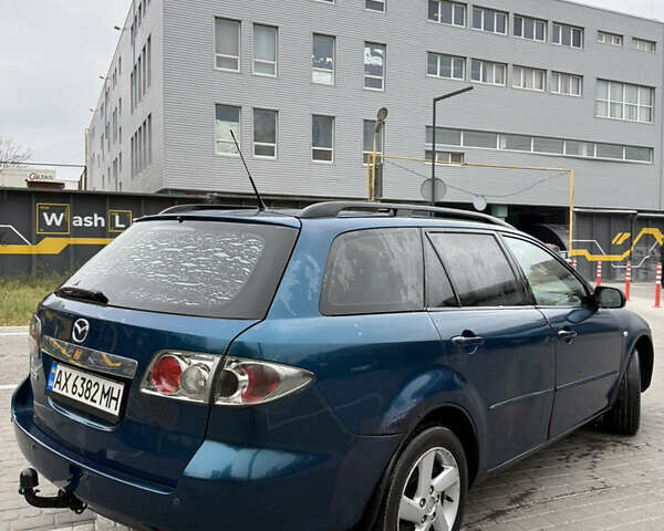 Синий Мазда 6, объемом двигателя 2 л и пробегом 367 тыс. км за 2350 $, фото 3 на Automoto.ua