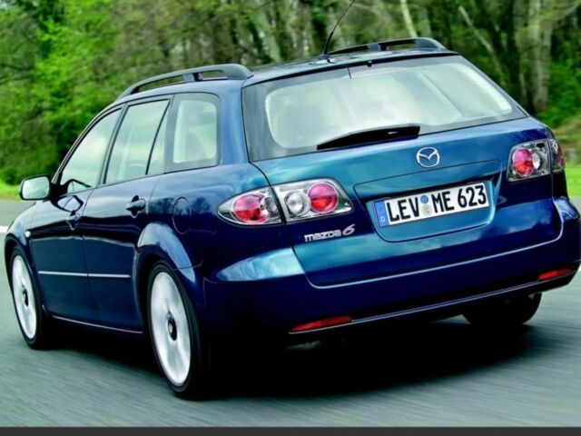 Синий Мазда 6, объемом двигателя 1.8 л и пробегом 156 тыс. км за 6000 $, фото 2 на Automoto.ua