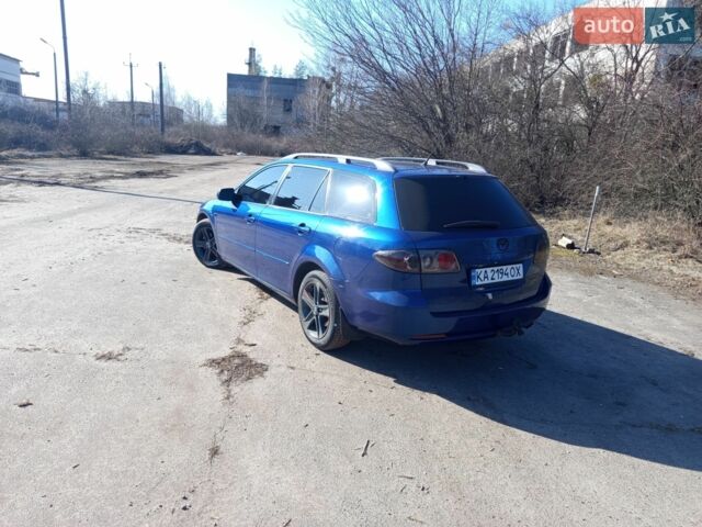Синий Мазда 6, объемом двигателя 2 л и пробегом 413 тыс. км за 4900 $, фото 5 на Automoto.ua