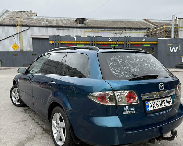 Синий Мазда 6, объемом двигателя 2 л и пробегом 367 тыс. км за 2350 $, фото 2 на Automoto.ua