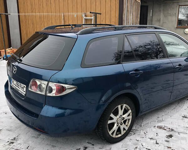Синий Мазда 6, объемом двигателя 2 л и пробегом 294 тыс. км за 3999 $, фото 3 на Automoto.ua