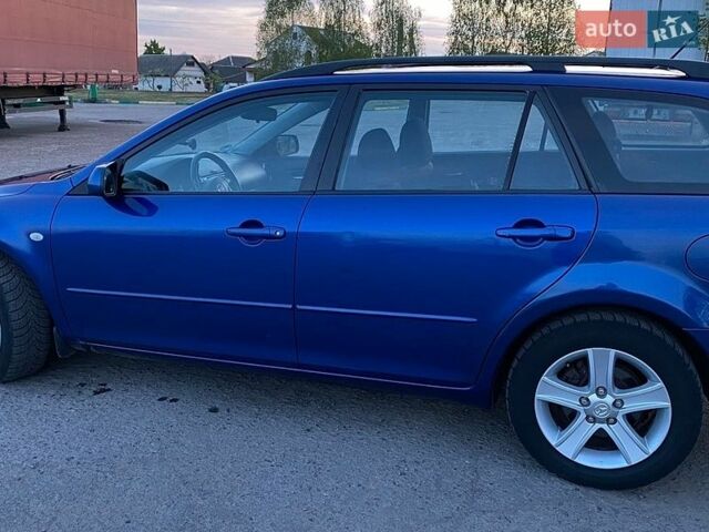 Синий Мазда 6, объемом двигателя 2 л и пробегом 218 тыс. км за 4200 $, фото 3 на Automoto.ua