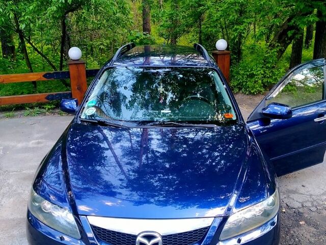 Синий Мазда 6, объемом двигателя 2 л и пробегом 320 тыс. км за 5500 $, фото 2 на Automoto.ua