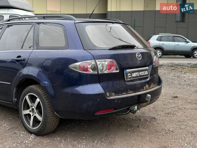Синий Мазда 6, объемом двигателя 2 л и пробегом 353 тыс. км за 5590 $, фото 5 на Automoto.ua