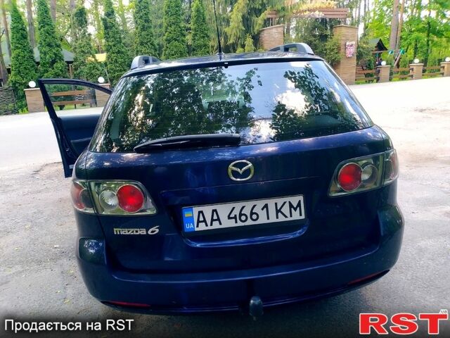 Синий Мазда 6, объемом двигателя 2 л и пробегом 320 тыс. км за 5500 $, фото 3 на Automoto.ua