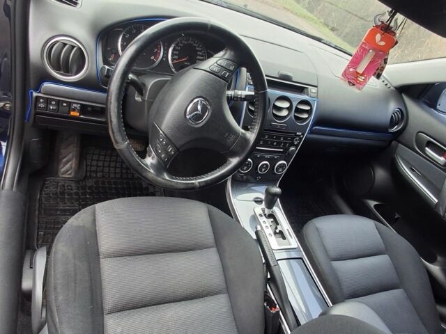 Синій Мазда 6, об'ємом двигуна 2 л та пробігом 238 тис. км за 6500 $, фото 1 на Automoto.ua