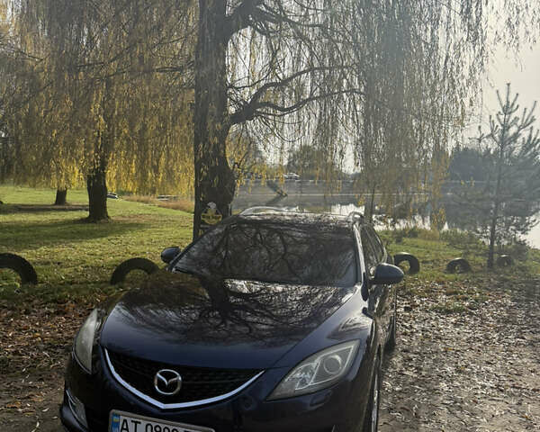 Синий Мазда 6, объемом двигателя 2 л и пробегом 303 тыс. км за 6800 $, фото 1 на Automoto.ua