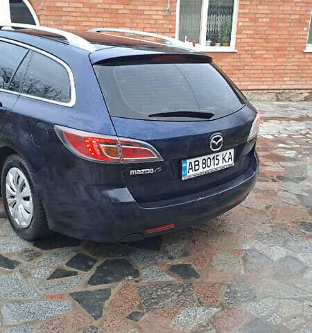 Синий Мазда 6, объемом двигателя 1.8 л и пробегом 211 тыс. км за 5900 $, фото 2 на Automoto.ua