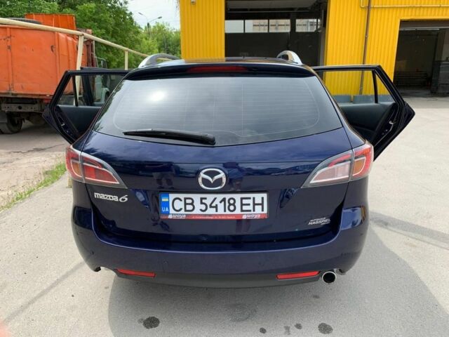 Синий Мазда 6, объемом двигателя 2 л и пробегом 255 тыс. км за 4550 $, фото 4 на Automoto.ua