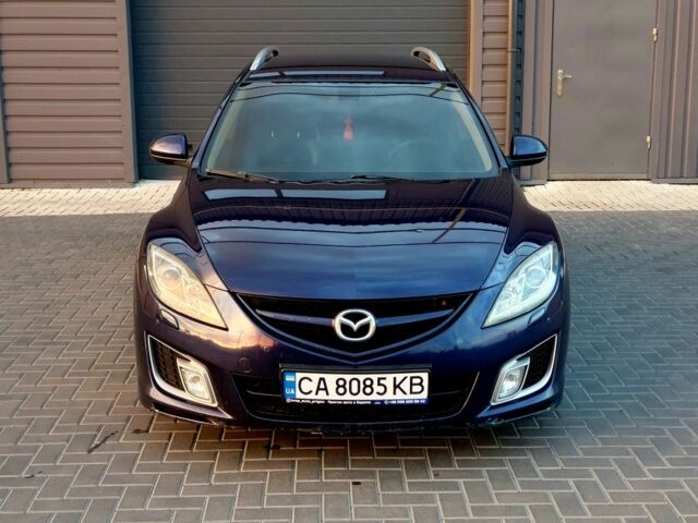 Синий Мазда 6, объемом двигателя 2 л и пробегом 273 тыс. км за 6500 $, фото 1 на Automoto.ua