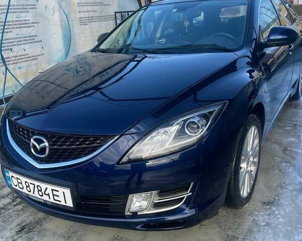 Синій Мазда 6, об'ємом двигуна 2 л та пробігом 220 тис. км за 6700 $, фото 1 на Automoto.ua