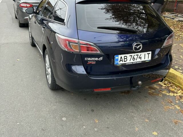 Синій Мазда 6, об'ємом двигуна 2 л та пробігом 240 тис. км за 6600 $, фото 2 на Automoto.ua