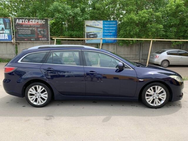 Синий Мазда 6, объемом двигателя 2 л и пробегом 255 тыс. км за 4550 $, фото 3 на Automoto.ua