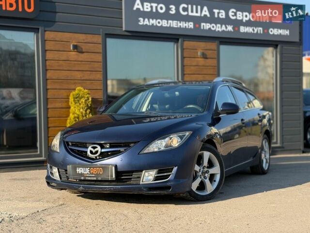 Синій Мазда 6, об'ємом двигуна 2 л та пробігом 229 тис. км за 6999 $, фото 1 на Automoto.ua