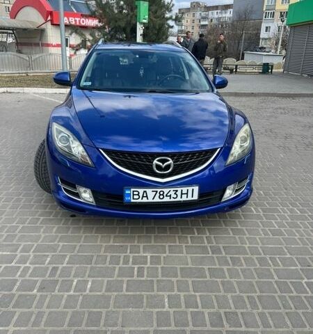 Синій Мазда 6, об'ємом двигуна 2 л та пробігом 220 тис. км за 7200 $, фото 1 на Automoto.ua