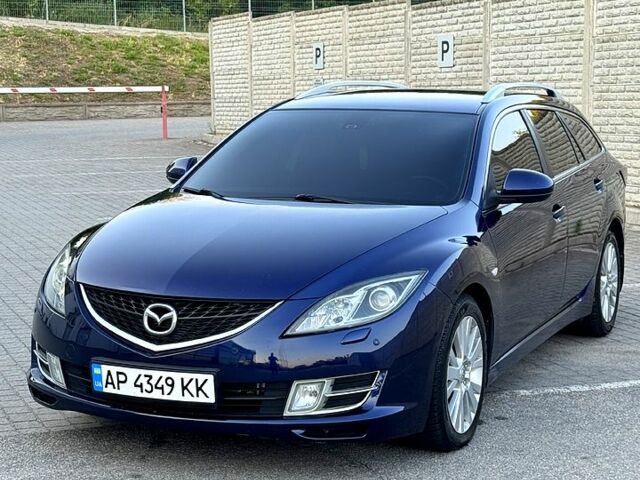 Синий Мазда 6, объемом двигателя 2 л и пробегом 237 тыс. км за 6900 $, фото 2 на Automoto.ua