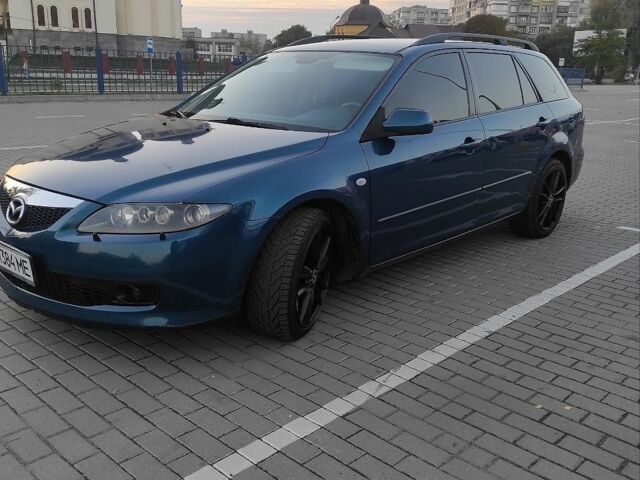 Синий Мазда 6, объемом двигателя 2.3 л и пробегом 225 тыс. км за 6100 $, фото 4 на Automoto.ua