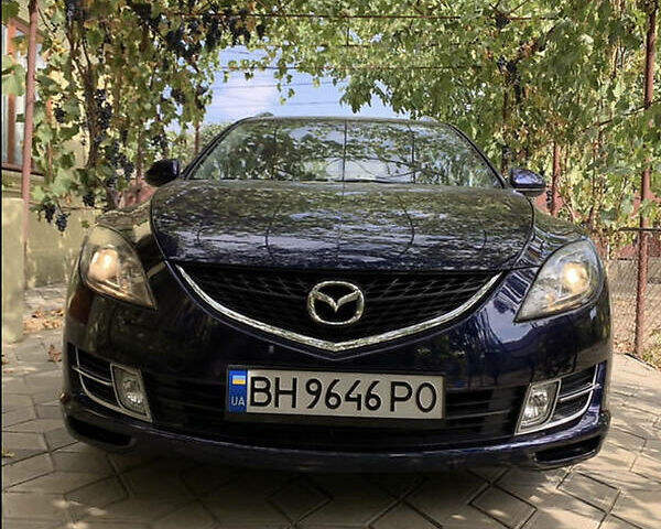 Синий Мазда 6, объемом двигателя 2 л и пробегом 265 тыс. км за 6200 $, фото 1 на Automoto.ua