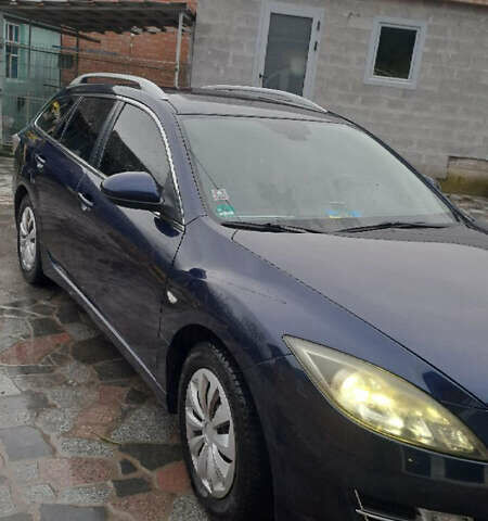 Синий Мазда 6, объемом двигателя 1.8 л и пробегом 211 тыс. км за 5900 $, фото 1 на Automoto.ua