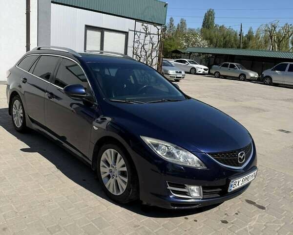 Синій Мазда 6, об'ємом двигуна 2 л та пробігом 292 тис. км за 6800 $, фото 1 на Automoto.ua