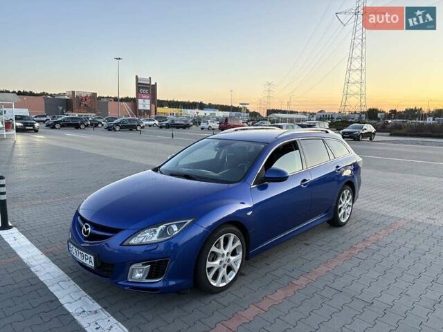 Синій Мазда 6, об'ємом двигуна 2.2 л та пробігом 214 тис. км за 8500 $, фото 1 на Automoto.ua