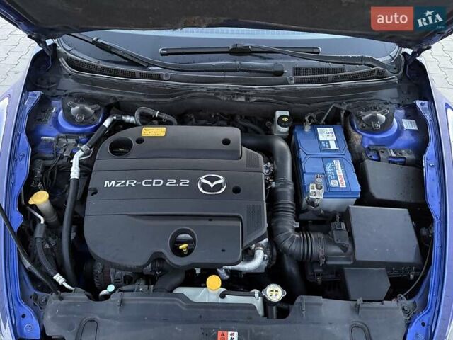 Синій Мазда 6, об'ємом двигуна 2.2 л та пробігом 214 тис. км за 8500 $, фото 40 на Automoto.ua