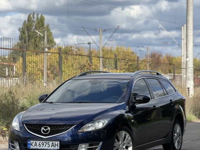 Синий Мазда 6, объемом двигателя 2 л и пробегом 225 тыс. км за 5013 $, фото 1 на Automoto.ua