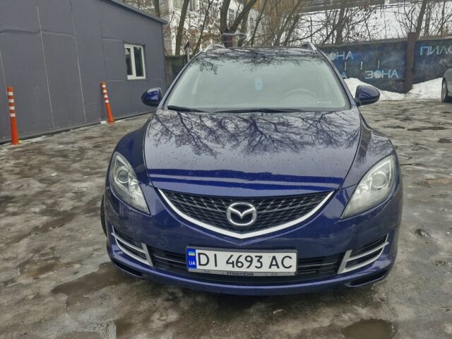 Синий Мазда 6, объемом двигателя 2 л и пробегом 307 тыс. км за 6100 $, фото 4 на Automoto.ua