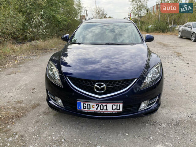 Синий Мазда 6, объемом двигателя 1.8 л и пробегом 167 тыс. км за 7200 $, фото 1 на Automoto.ua