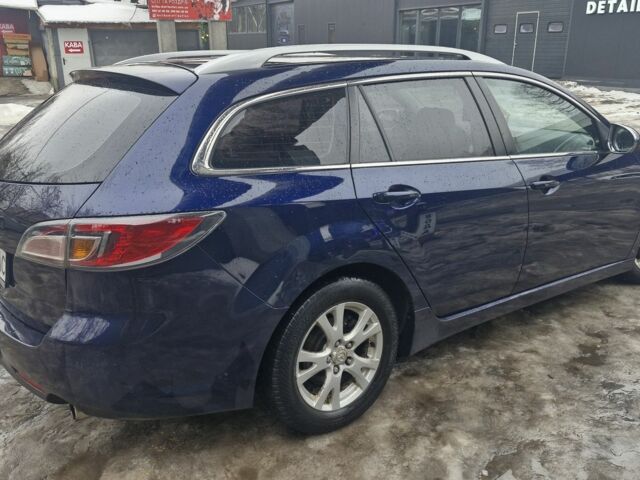 Синий Мазда 6, объемом двигателя 2 л и пробегом 307 тыс. км за 6100 $, фото 2 на Automoto.ua